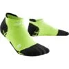CEP Ultralight No Show Compression Socks Women - Flash Green/black