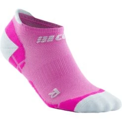 CEP Ultralight No Show Compression Socks Women - Pink/light Grey 10 CEP Ultralight No Show Compression Socks Women - Pink/light Grey -RunGear Elite cep ultralight no show compression socks women pink dark red 4 1211397