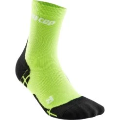 CEP Ultralight Short Compression Socks Women - Flash Green/black -RunGear Elite cep ultralight short compression socks women flash green black 3 1390250