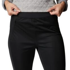 Columbia Windgates Windblock Leggings Women - Black -RunGear Elite columbia windgates windblock leggings women black 6 1240758