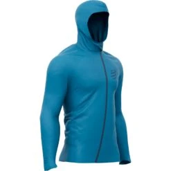 Compressport Hurricane Waterproof 10/10 Jacket Unisex - Mosaic Blue -RunGear Elite compressport hurricane waterproof 10 10 jacket mosaic blue 1 1498621