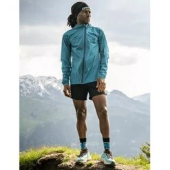 Compressport Hurricane Waterproof 10/10 Jacket Unisex - Mosaic Blue -RunGear Elite compressport hurricane waterproof 10 10 jacket mosaic blue 1 1558737