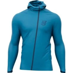 Compressport Hurricane Waterproof 10/10 Jacket Unisex - Mosaic Blue