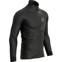 Compressport Hurricane Windproof Jacket Men - Black AM00165B -RunGear Elite compressport hurricane windproof jacket black 1 1264790