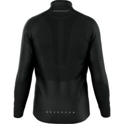 Compressport Hurricane Windproof Jacket Men - Black -RunGear Elite compressport hurricane windproof jacket black 1 1498858