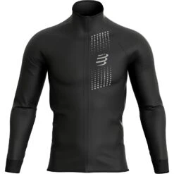 Compressport Hurricane Windproof Jacket Men - Black AM00165B
