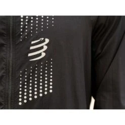 Compressport Hurricane Windproof Jacket Men - Black AM00165B -RunGear Elite compressport hurricane windproof jacket black 2 1452656