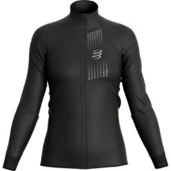 Compressport Hurricane Windproof Jacket Women - Black AW00122B