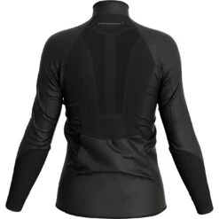 Compressport Hurricane Windproof Jacket Women - Black AW00122B -RunGear Elite compressport hurricane windproof jacket women black 5 1264814