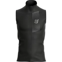 Compressport Hurricane Windproof Vest Men - Black AM00166B