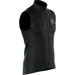 Compressport Hurricane Windproof Vest Men - Black -RunGear Elite compressport hurricane windproof vest black 4 1499079