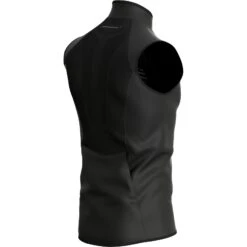 Compressport Hurricane Windproof Vest Men - Black AM00166B -RunGear Elite compressport hurricane windproof vest black 6 1264841