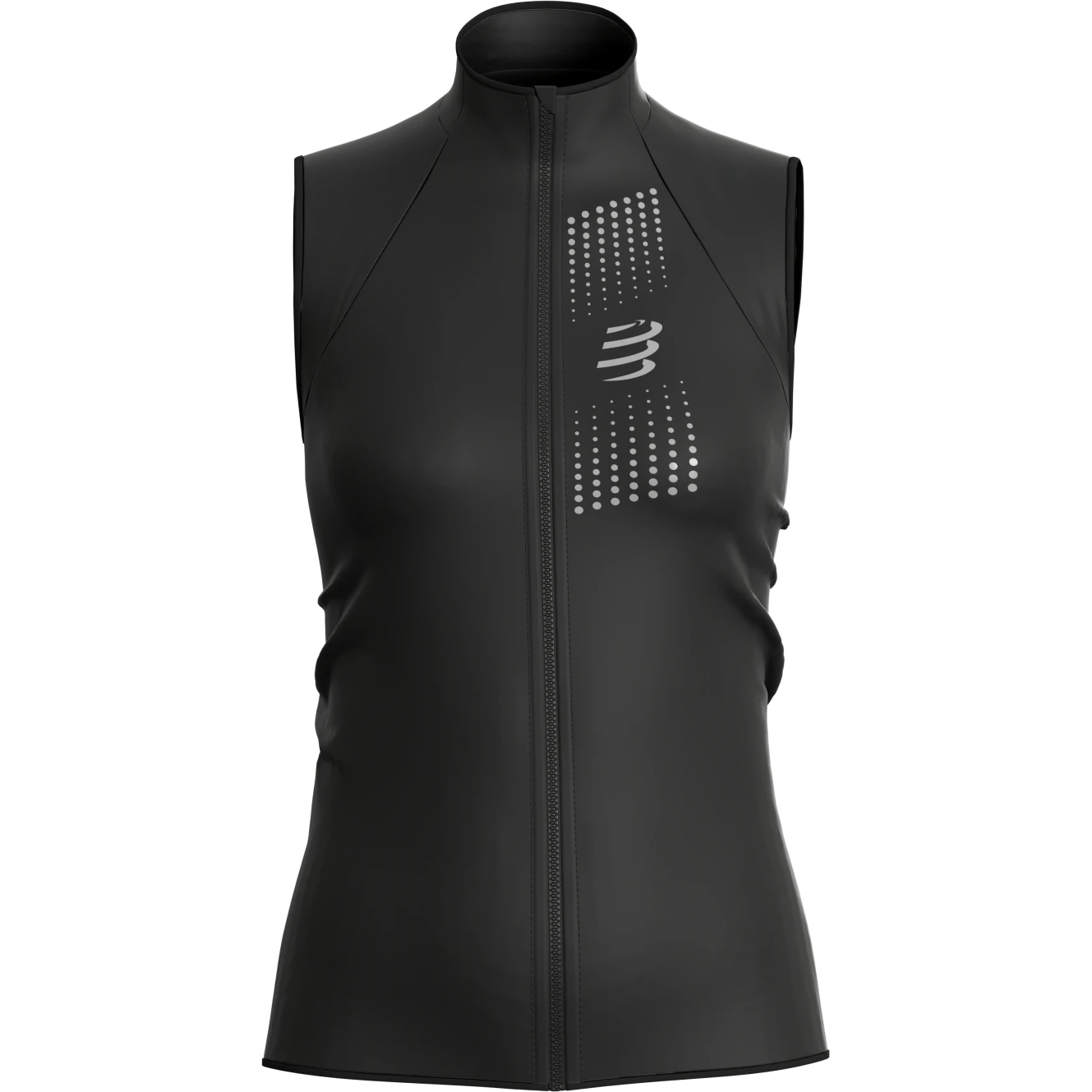 Compressport Hurricane Windproof Vest Women - Black AW00123B 1 Compressport Hurricane Windproof Vest Women - Black AW00123B