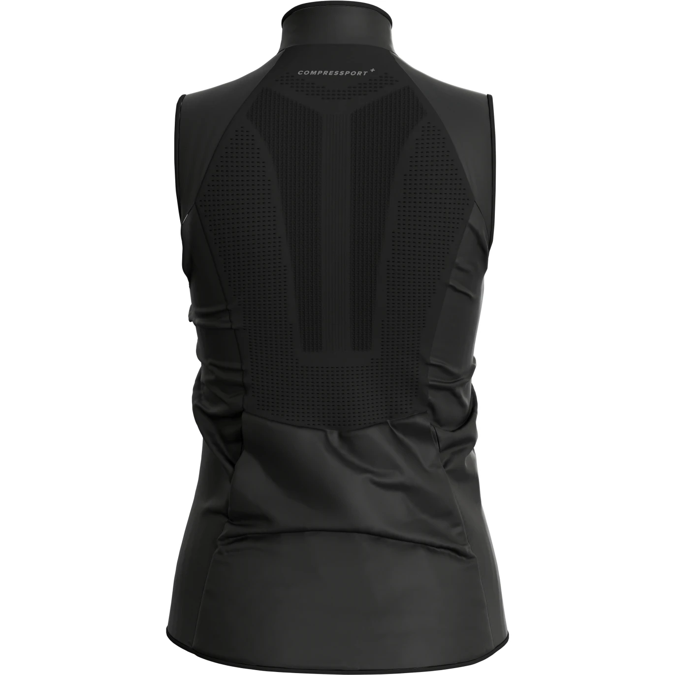 Compressport Hurricane Windproof Vest Women - Black AW00123B 5 Compressport Hurricane Windproof Vest Women - Black AW00123B - Image 5