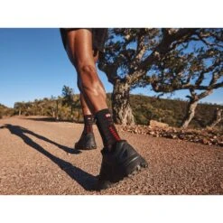 Compressport Pro Racing Compression Socks V4.0 Ultralight Run High - Black/red -RunGear Elite compressport pro racing compression socks v4 1453231