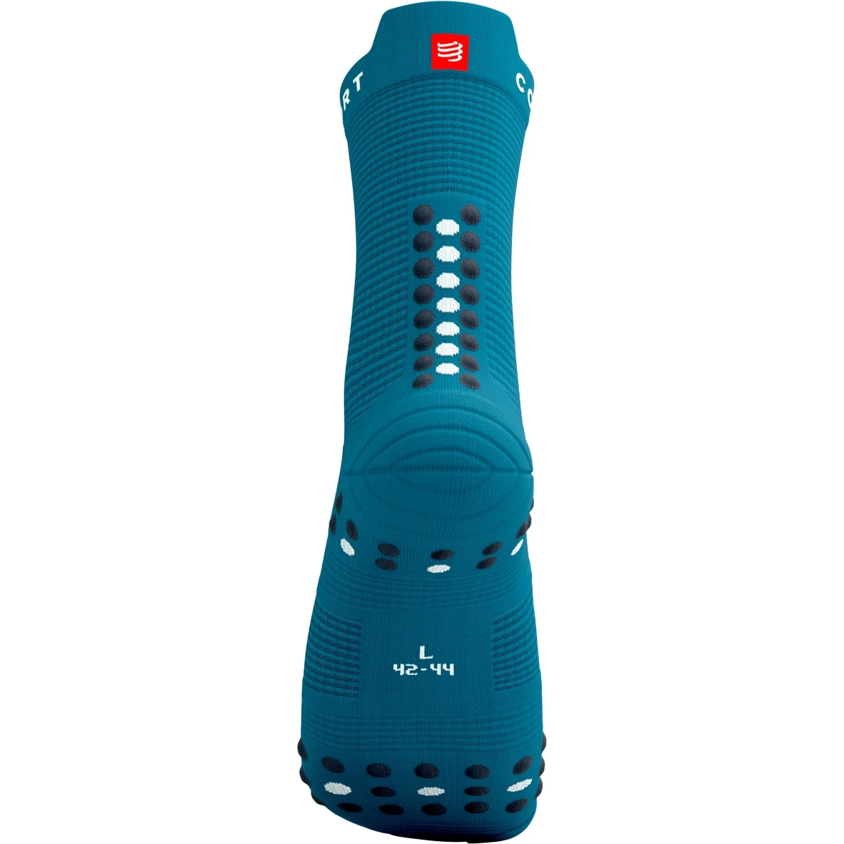 Compressport Pro Racing Compression Socks V4.0 Run High - Mosaic Blue/magnet 7 Compressport Pro Racing Compression Socks V4.0 Run High - Mosaic Blue/magnet - Image 7