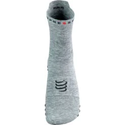 Compressport Pro Racing Compression Socks V4.0 Run High - Grey Melange/black -RunGear Elite compressport pro racing compression socks v4 1499670