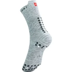 Compressport Pro Racing Compression Socks V4.0 Run High - Grey Melange/black -RunGear Elite compressport pro racing compression socks v4 1499676