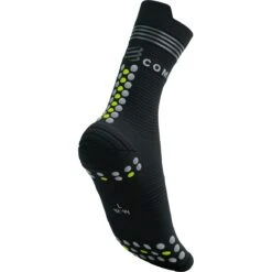 Compressport Pro Racing Compression Socks V4.0 Run High Flash - Black/fluo Yellow -RunGear Elite compressport pro racing compression socks v4 1499703