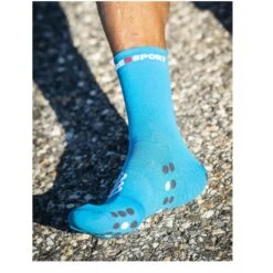 Compressport Pro Racing Compression Socks V4.0 Run High - Mosaic Blue/magnet 23 Compressport Pro Racing Compression Socks V4.0 Run High - Mosaic Blue/magnet -RunGear Elite compressport pro racing compression socks v4 1559099