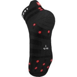 Compressport Pro Racing Compression Socks V4.0 Ultralight Run Low - Black/red -RunGear Elite compressport pro racing compression socks v4 1560228