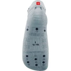 Compressport Pro Racing Compression Socks V4.0 Ultralight Run Low - White/alloy -RunGear Elite compressport pro racing compression socks v4 1560237