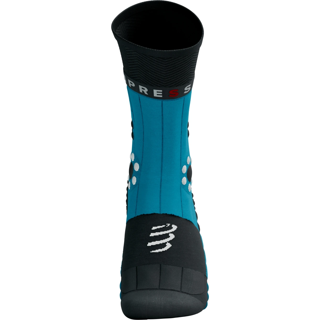 Compressport Pro Racing Compression Socks Winter Trail - Mosaic Blue/black 3 Compressport Pro Racing Compression Socks Winter Trail - Mosaic Blue/black - Image 3