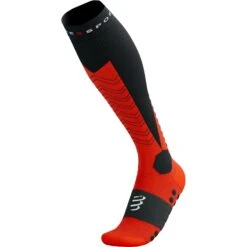 Compressport Ski Mountaineering Full Compression Socks - Black/red 14 Compressport Ski Mountaineering Full Compression Socks - Black/red -RunGear Elite compressport ski mountaineering full compression socks black red 8 1500386