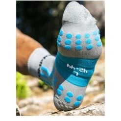 Compressport Ultra Trail Compression Socks - Grey Melange/hawaiian Ocean 23 Compressport Ultra Trail Compression Socks - Grey Melange/hawaiian Ocean -RunGear Elite compressport ultra trail socks grey melange hawaiian ocean 2 1560770