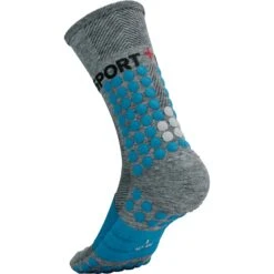 Compressport Ultra Trail Compression Socks - Grey Melange/hawaiian Ocean 18 Compressport Ultra Trail Compression Socks - Grey Melange/hawaiian Ocean -RunGear Elite compressport ultra trail socks grey melange hawaiian ocean 9 1500932