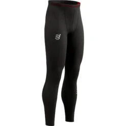 Compressport Under Control Full Tights Men - Black -RunGear Elite compressport under control full tights black 4 1501006