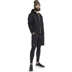 CRAFT ADV Essence Hydro Men's Jacket - Black -RunGear Elite craft adv essence hydro mens jacket black 1 1417925