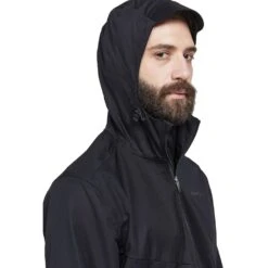 CRAFT ADV Essence Hydro Men's Jacket - Black -RunGear Elite craft adv essence hydro mens jacket black 6 1417920