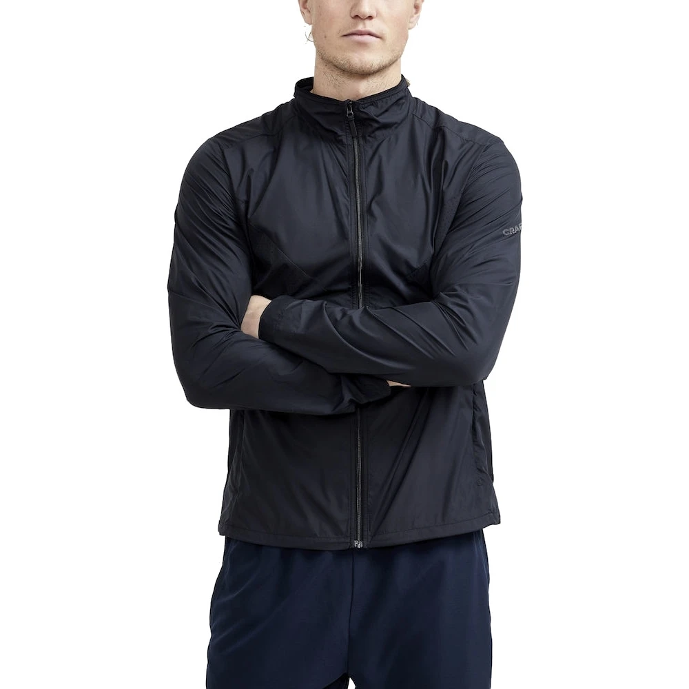 CRAFT ADV Essence Men's Wind Jacket - Black 4 CRAFT ADV Essence Men's Wind Jacket - Black - Image 4