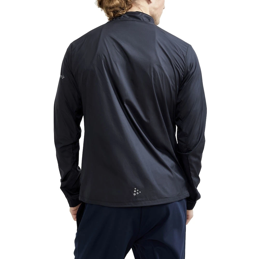 CRAFT ADV Essence Men's Wind Jacket - Black 5 CRAFT ADV Essence Men's Wind Jacket - Black - Image 5