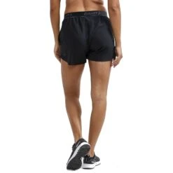 CRAFT ADV Essence Women's 5" Stretch Shorts - Black 8 CRAFT ADV Essence Women's 5" Stretch Shorts - Black -RunGear Elite craft adv essence womens 5 stretch shorts black 3 1418994