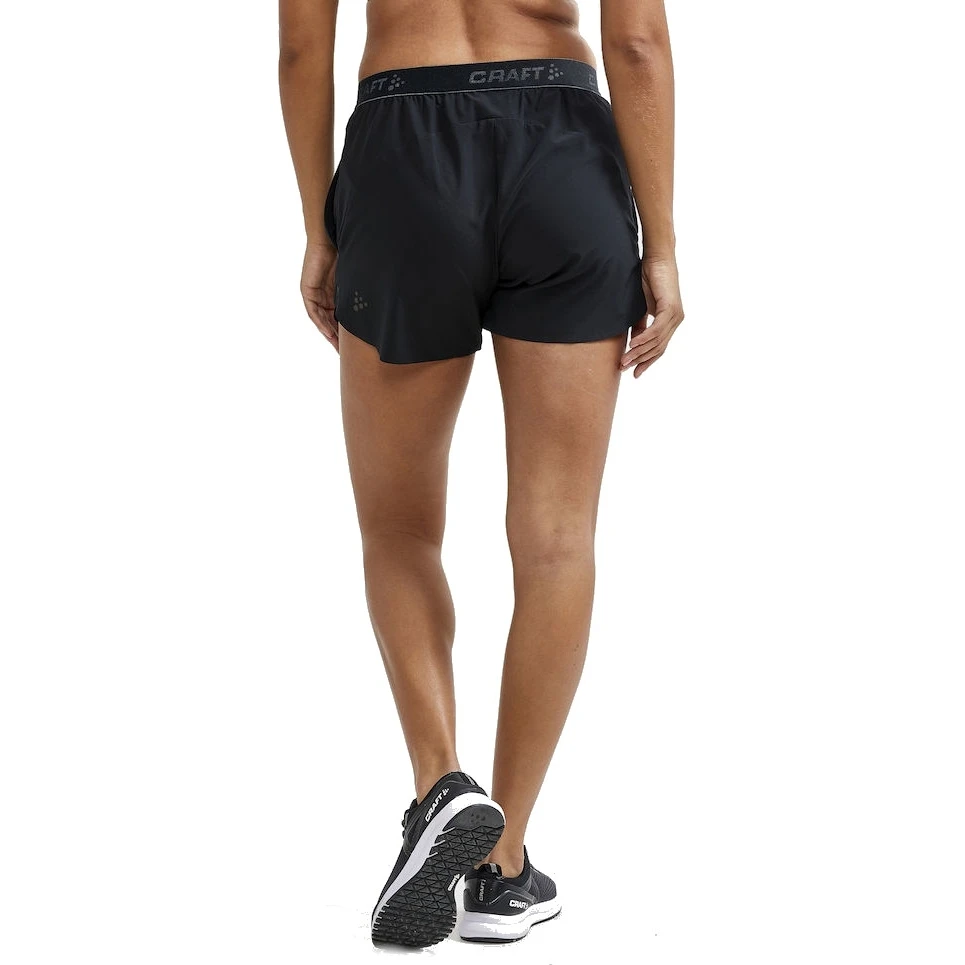 CRAFT ADV Essence Women's 5" Stretch Shorts - Black 4 CRAFT ADV Essence Women's 5" Stretch Shorts - Black - Image 4
