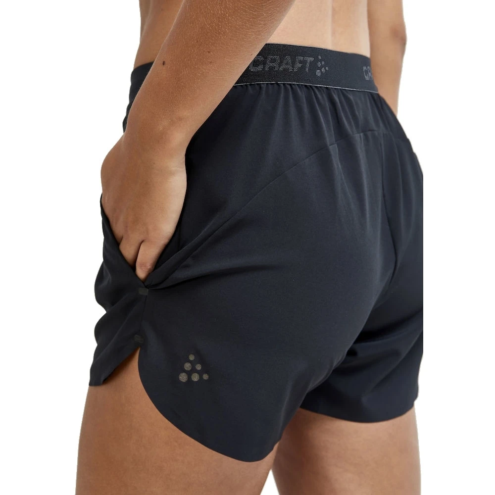 CRAFT ADV Essence Women's 5" Stretch Shorts - Black 2 CRAFT ADV Essence Women's 5" Stretch Shorts - Black - Image 2