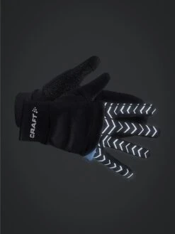 CRAFT ADV Lumen Hybrid Gloves - Black 6 CRAFT ADV Lumen Hybrid Gloves - Black -RunGear Elite craft adv lumen hybrid gloves black 3 866385