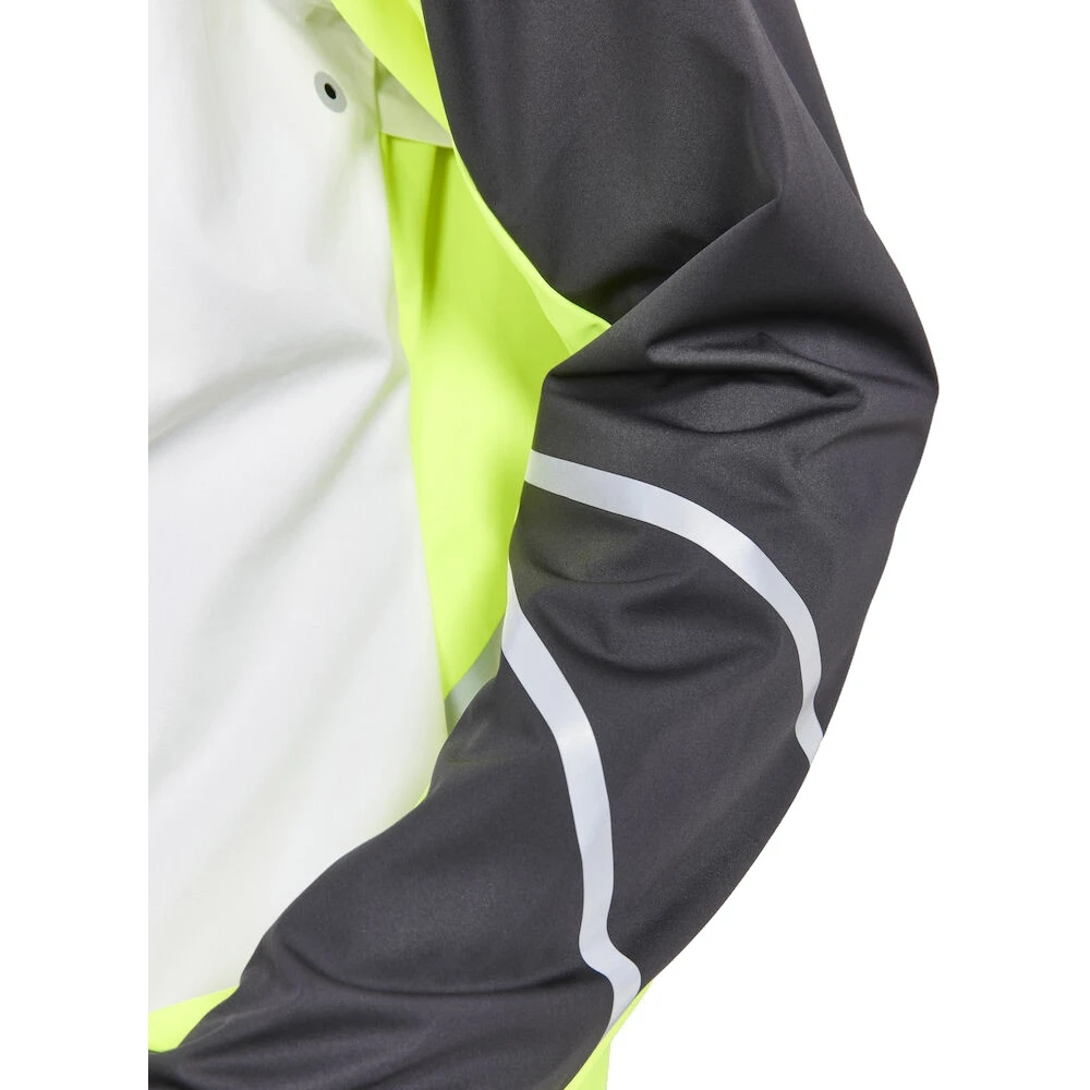 CRAFT Pro Hydro Lumen Men's Running Jacket - Ash White-Slate 5 CRAFT Pro Hydro Lumen Men's Running Jacket - Ash White-Slate - Image 5
