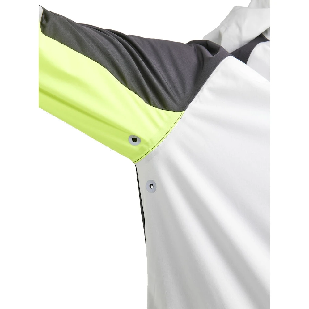 CRAFT Pro Hydro Lumen Women's Running Jacket - Ash White-Slate 4 CRAFT Pro Hydro Lumen Women's Running Jacket - Ash White-Slate - Image 4