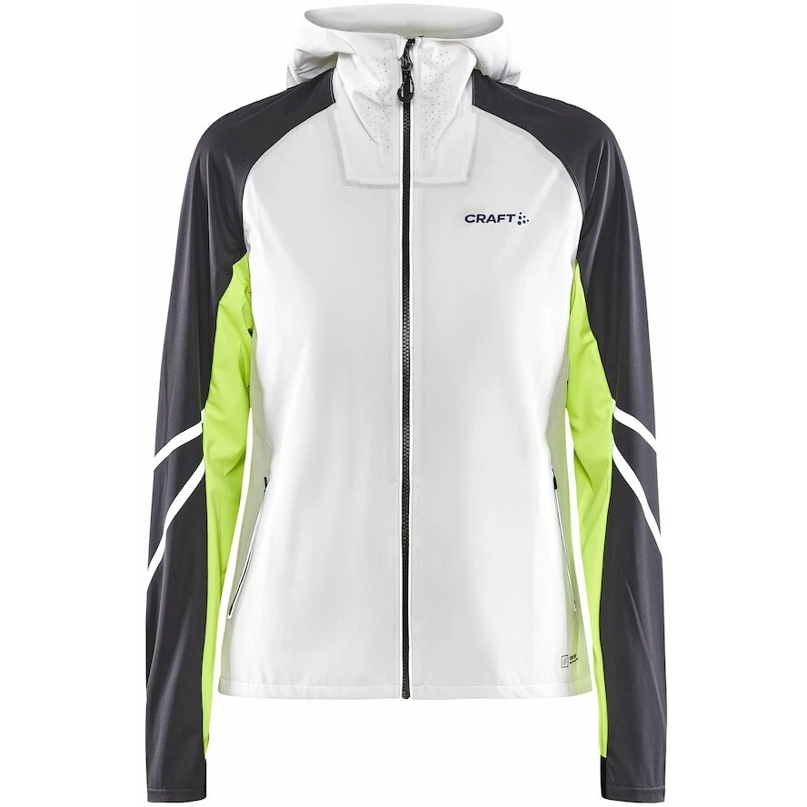 CRAFT Pro Hydro Lumen Women's Running Jacket - Ash White-Slate 7 CRAFT Pro Hydro Lumen Women's Running Jacket - Ash White-Slate - Image 7
