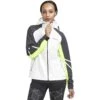 CRAFT Pro Hydro Lumen Women's Running Jacket - Ash White-Slate