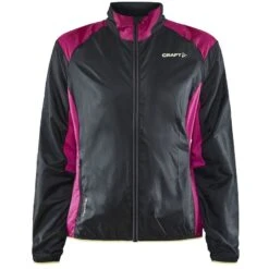 CRAFT Pro Hypervent Women's Jacket - Black-Roxo