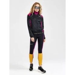 CRAFT Pro Hypervent Women's Jacket - Black-Roxo -RunGear Elite craft pro hypervent damen laufjacke 14 1213555