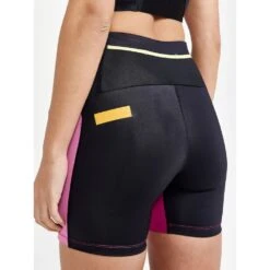 CRAFT Pro Hypervent Women's Short Tights - Black-Roxo -RunGear Elite craft pro hypervent damen short tights schwarz roxo 3 1213598