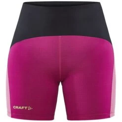 CRAFT Pro Hypervent Women's Short Tights - Black-Roxo
