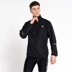 Dare 2b Illume Pro Wind Shell Jacket - 800 Black -RunGear Elite dare 2b illume pro wind shell jacket 800 black 4 1251815