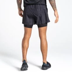 Dare 2b Recreate II Shorts - 800 Black -RunGear Elite dare 2b recreate ii shorts 800 black 4 1192502