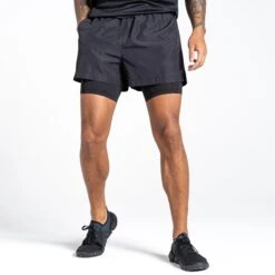 Dare 2b Recreate II Shorts - 800 Black -RunGear Elite dare 2b recreate ii shorts 800 black 8 1192507
